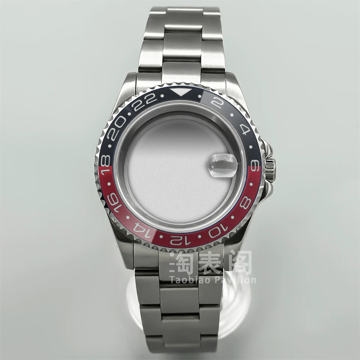 Modified Submariner Case 36mm/38mm GMT Case ceramic bezel sapphire glass for NH35 34 36 38 Etc movement