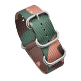 NATO Camouflage Nylon Watch strap Canvas Outdoor Sports Replacement band 20 | 22mm Military