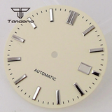 33.5MM gs Cocktail watch dial silver hand set NH35 NH36 nh38 pilot modification accessories