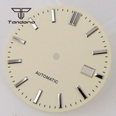 33.5MM gs Cocktail watch dial silver hand set NH35 NH36 nh38 pilot modification accessories