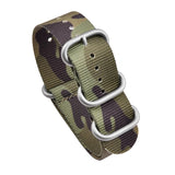 NATO Camouflage Nylon Watch strap Canvas Outdoor Sports Replacement band 20 | 22mm Military
