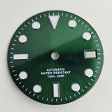 Enamel  Dial Sub style 28.5MM Watch Accessories Full Sterile for NH35/36 Movement Blue Lume