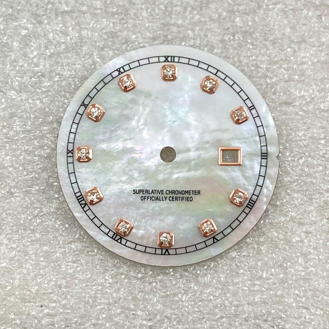 24.5MM MOP Dial Diamond Makers for NH05 Movement