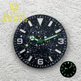 29mm starry sky dial glow-in-the-dark adaptation to NH35/36 PT5000 ETA2824 2836