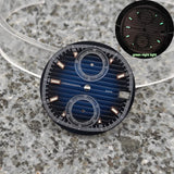 30mm VK61 Dial Chronograph Multifunctional Surface Nautilus Modified Green Luminous Watch Accessories