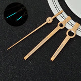Miyota 8285 Watch hands 8215 hands no lume/ blue luminous 7mmx11.4x12mm for 29MM Dial