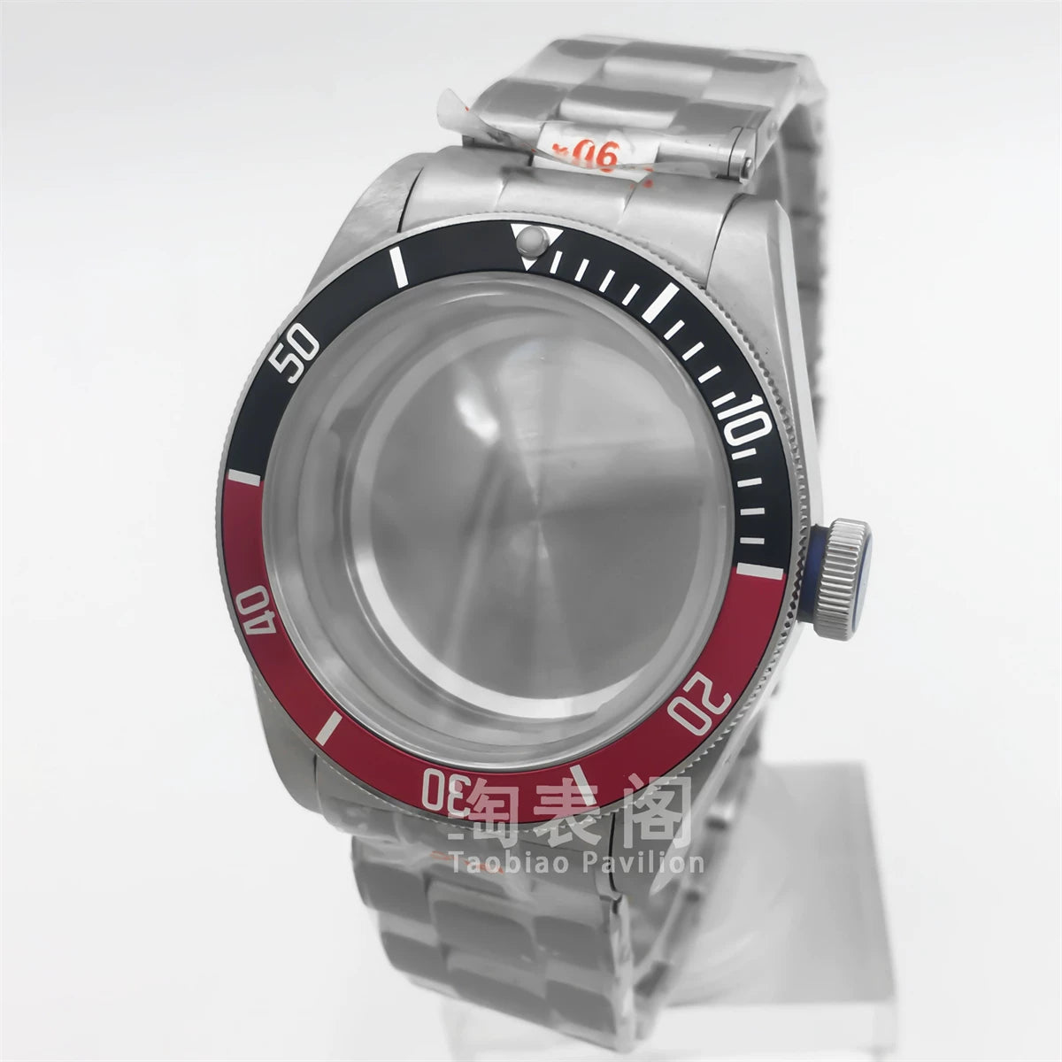 41mm Black Bay Watch case for NH35 36 ETA2824 PT5000 movement,Domed sapphire 10ATM