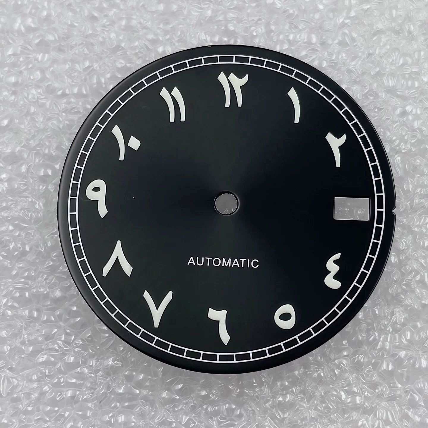 New Middle East Arabic digital dial 28.5MM green luminous watch dial fit NH35/NH36 movement