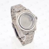 Titanium Watch Case Submariner Yacht master GMT 40mm Titanium Strap Modified Accessories Fit NH34 35 ETA2824 PT5000 Movement