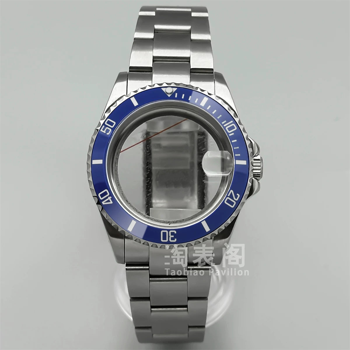 Modified Submariner Case 36mm/38mm GMT Case ceramic bezel sapphire glass for NH35 34 36 38 Etc movement