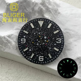 29mm starry sky dial glow-in-the-dark adaptation to NH35/36 PT5000 ETA2824 2836