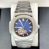 41mm Skeleton Nautilus Watch Miyota 8N24 movement Sapphire 5ATM Dress