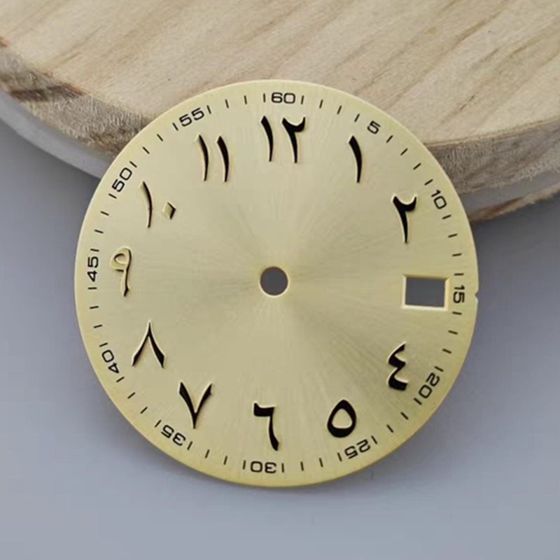 NH35 dial Middle East dial log DIY modified mechanical watch accessories  size 28.5mm