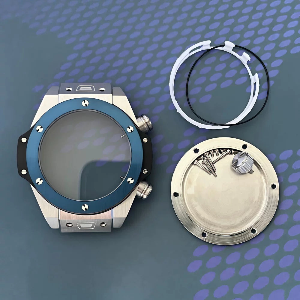 42mm VK64 VK63/VK61 Case chronograph Mineral Glas 3ATM