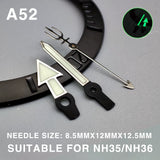 Modified watch hands luminous watch accessories suitable for NH35/36/34 38 4R movements
