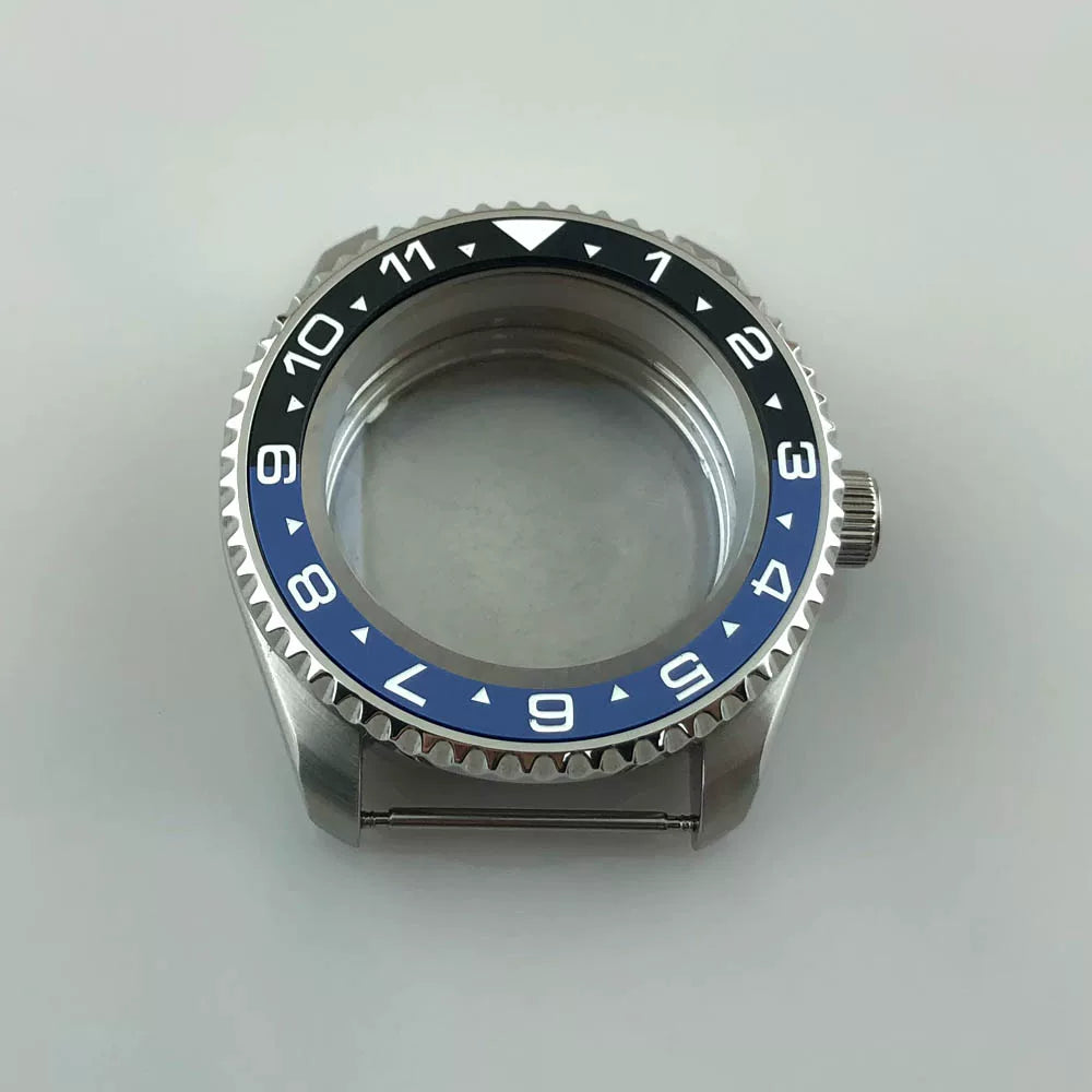 42MM Diver Case 316Lstainless steel sapphire mirror fit NH35/NH36 nh34 nh38  automatic movement 10Bar