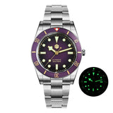 37mm BB54 Mod San Martin diving watch black bay 54 20ATM ST2130 SN0138B AR Sapphire
