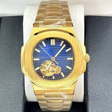 41mm Skeleton Nautilus Watch Miyota 8N24 movement Sapphire 5ATM Dress