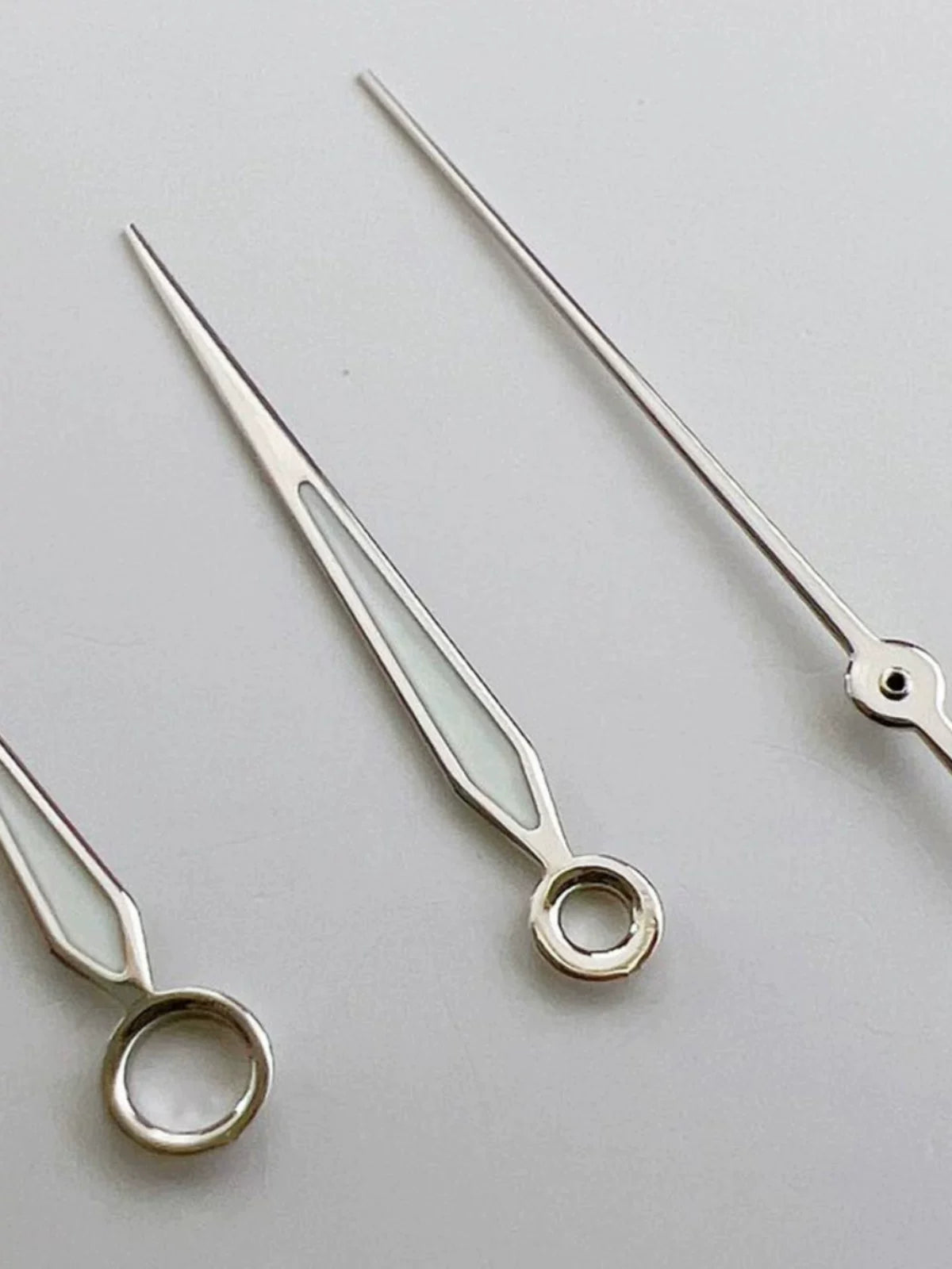 Polished Watch Hands green luminous watch needle suitable for Japanese NH35/364R/7S movement 8 * 12.5 * 13mm