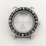 Samurai Watch Case compass bezel Prospex 316L stainless steel 43mm aluminum ring Sapphire glass NH35/NH36 NH38 34 movement
