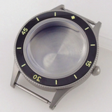 40MM Fifty Fathoms Case For NH35 34 36 etc ETA2824 PT5000 Sterile Ghost Series Sapphire  Accessories Waterproof Accessories