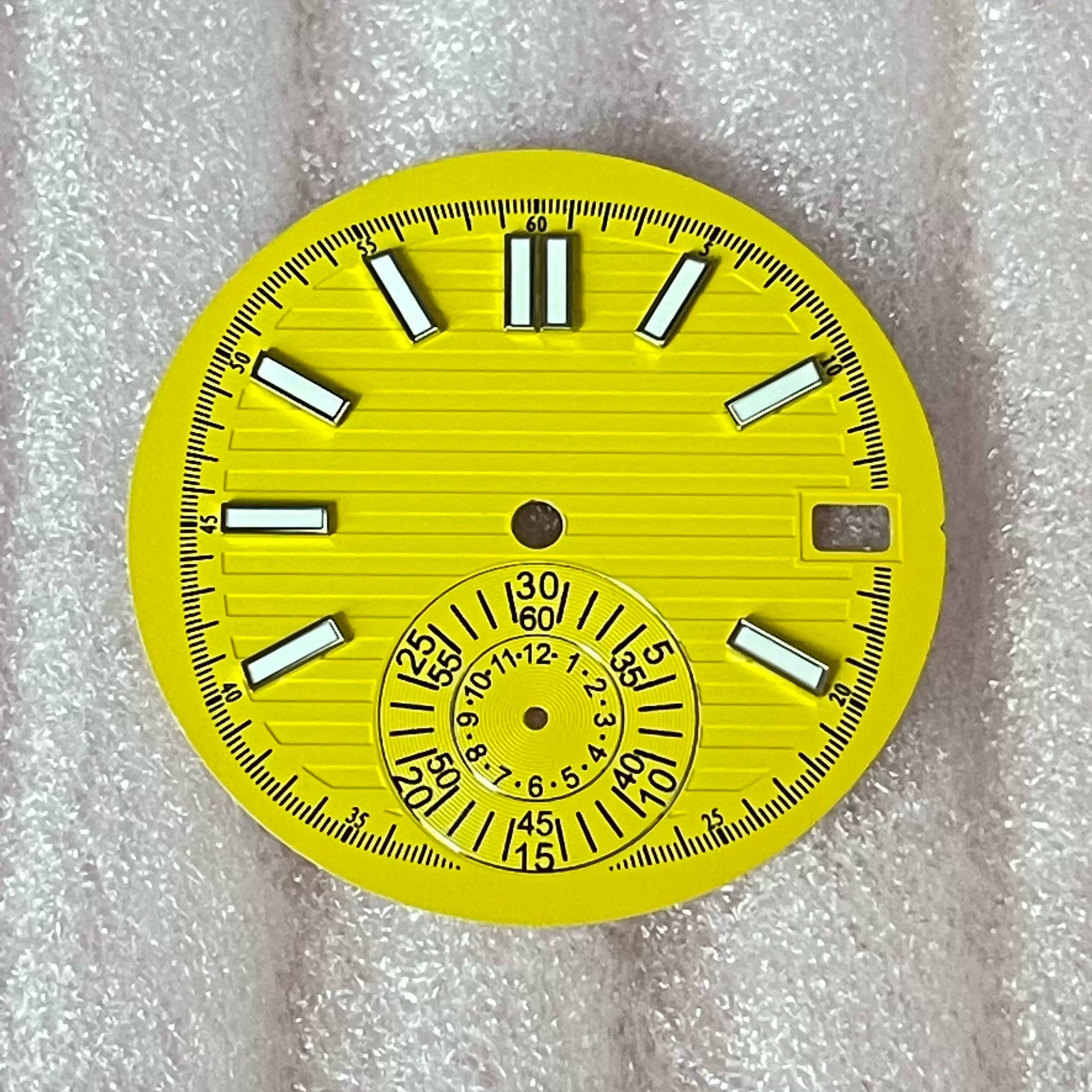28.5MM modified VK61 dial Green luminous without logo