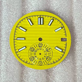28.5MM modified VK61 dial Green luminous without logo