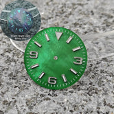 28.5mm MOP Dial For NH35 369 Perpetual Mechanical Watch BGW9 Luminous watch face