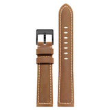 Big wrist extended leather watch strap for Pilot Field Dress Diver 140mm+90MM Fat Wrist Band 20mm 22 24mm