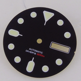 29MM dial for NH36 calendar week green luminous 3/3.8 position SKX007