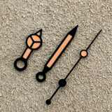 Green luminous Watch Hands Benz Style needle black hands red blue green orange gray white suitable for Japanese NH35/36/4R movement