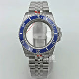 Modified Submariner Case 36mm/38mm GMT Case ceramic bezel sapphire glass for NH35 34 36 38 Etc movement