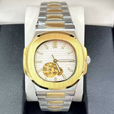 41mm Skeleton Nautilus Watch Miyota 8N24 movement Sapphire 5ATM Dress