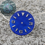 28.5mm MOP Dial For NH35 369 Perpetual Mechanical Watch BGW9 Luminous watch face