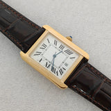 Tank Watch 31mm square retro women's watch stainless steel quartz VJ24 3ATM Mineral Silver Gold
