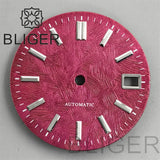 29Mm Dial modified GS mixed texture cherry blossom powder for NH35 movement