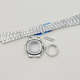 New 35MM Nautilus Watch Case Men / Women Diamond bezel NH05 AUTOMATIC Sapphire for 22.3MM Dial