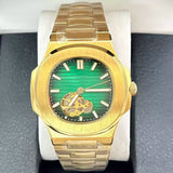 41mm Skeleton Nautilus Watch Miyota 8N24 movement Sapphire 5ATM Dress
