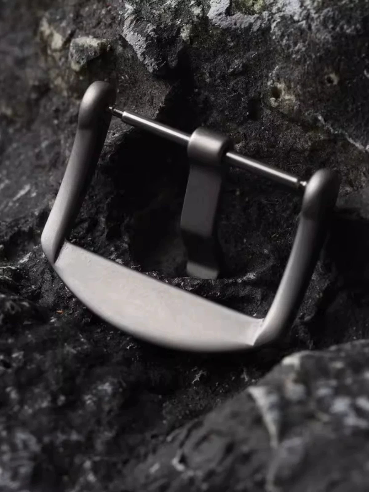 Titanium buckle 20MM 22MM 24MM for leather rubber Nylon strap pin clasp matte titanium clasp