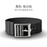 FKM Rubber Nato Strap sand cloth pattern fluororubber band 20/21/22 mm for Sub FXD etc