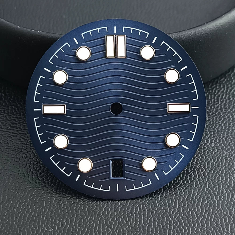 31.8mm Seamaster 300 Green luminous dial fits NH35/NH36 movements custom logos