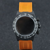 Carbon Fiber Case for VK63 Movement Sapphire Glass 38MM Daytona Mod VK63 VK64 Quartz 4130 AUtomatic