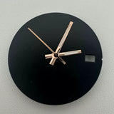 Musou Dial Modified total blank dial black with hand diameter 28.5MM fits NH35 NH36 NH38 mechanical movement no lume dial