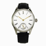 40MM manual mechanical watch seagull st3621 Dress Jones sword Roman Dial Sapphire 3ATM