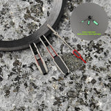 62mas Watch Hands exotic modified watch part Green luminous For Seiko NH35 NH34 Nh36 NH38 etc