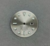 Lady Submariner Dial 24.5mm Sunburst green luminous light for installing NH05 modified watch accessories