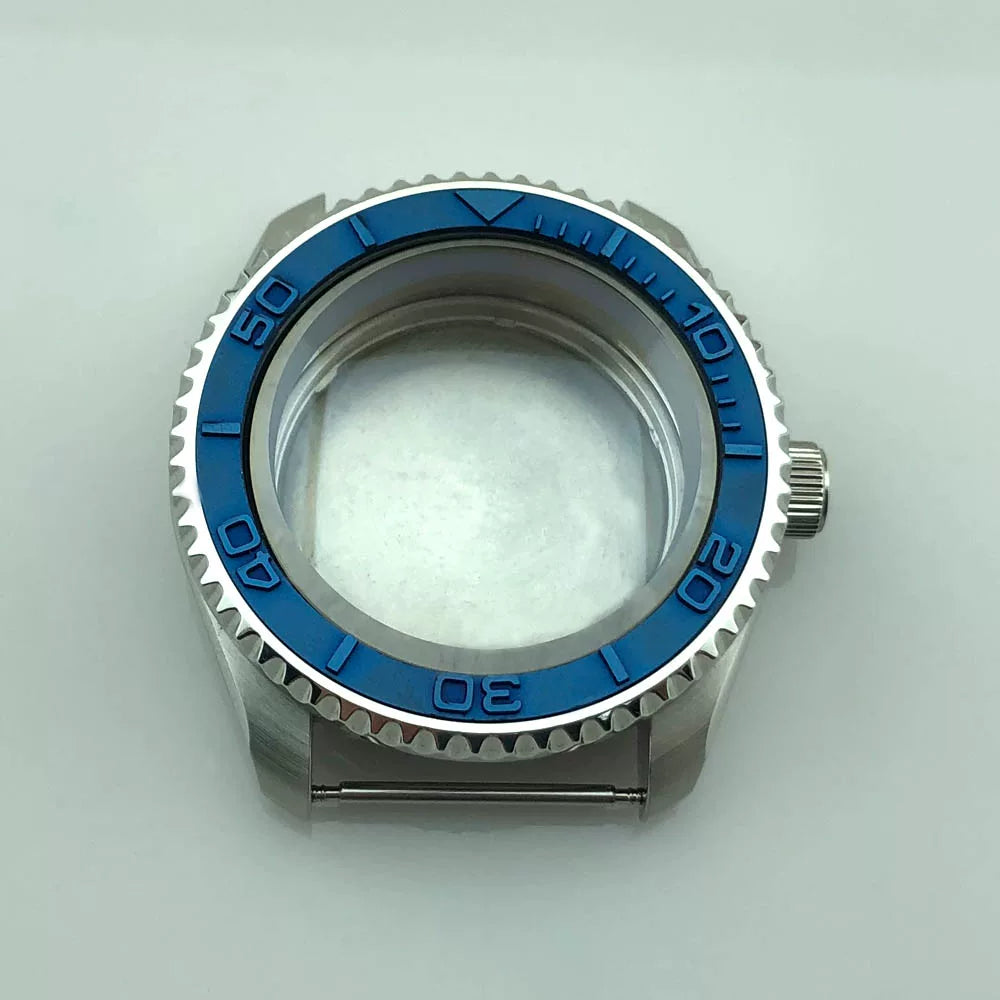 42MM Diver Case 316Lstainless steel sapphire mirror fit NH35/NH36 nh34 nh38  automatic movement 10Bar