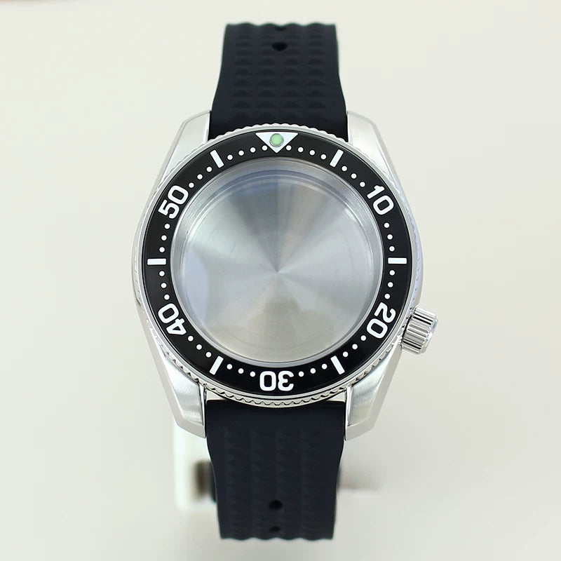 42mm Dive watch Case Modified SPB185/SPB187J1 316L stainless steel for the NH35/36 movement 10bar sapphire