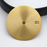 Total Blank Dial Full steril for custom 28.5mm for NH35/NH36 Movement no date window no lume