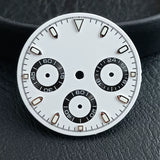 29Mm VK63 Dial luminous suitable for multi-function quartz movement Chronograph and supports customized logo.
